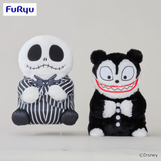 【プライズ情報】ティム・バートン ナイトメアー・ビフォア・クリスマス　ぽってりおすわり 超BIGぬいぐるみ