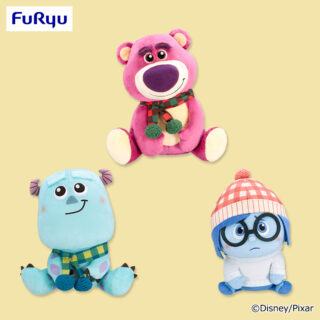 【プライズ情報】ピクサーキャラクター　こてっとぺったん 冬じたくBIGぬいぐるみ