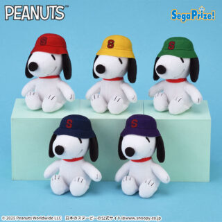 【プライズ情報】SNOOPY™　マスコット　カラフルバケットハットVer.
