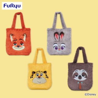 【プライズ情報】ズートピア　ふわふわフェイスバッグ