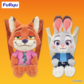 【プライズ情報】ズートピア2　ぬいぐるみリュック