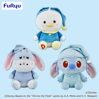 【プライズ情報】ディズニーキャラクター　ミルキーボア ブルーパジャマスタイルBIGぬいぐるみ