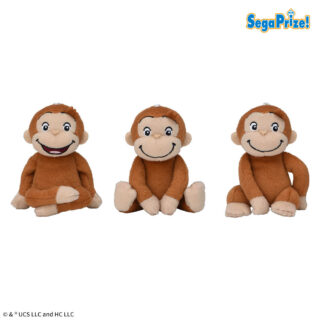 【プライズ情報】おさるのジョージ　ちょこんとおすわり　マスコット