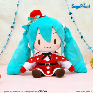 【プライズ情報】初音ミクシリーズ　ふわぷち　LLぬいぐるみ“初音ミク-クリスマス”