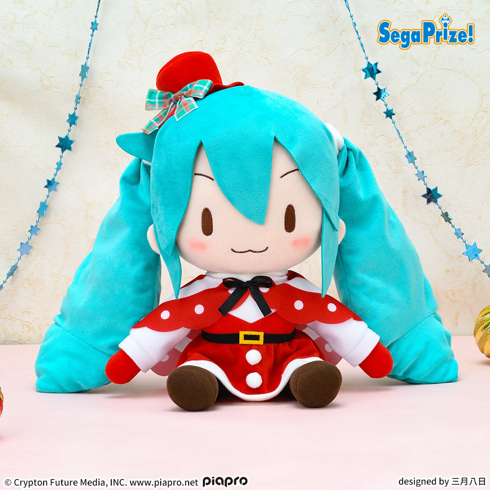【プライズ情報】初音ミクシリーズ　ふわぷち　LLぬいぐるみ“初音ミク-クリスマス”
