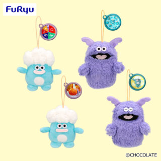 【プライズ情報】ホイッピ＆ラッピ　アクリル付きマスコット ～頭のなか～