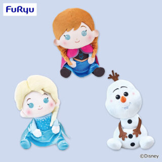 【プライズ情報】アナと雪の女王　こてっとぺったん BIGぬいぐるみ