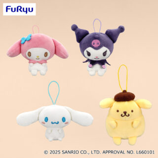 【プライズ情報】サンリオキャラクターズ　もちっともちあげマスコット