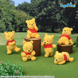 【プライズ情報】くまのプーさん　マスコット　いろいろポーズ