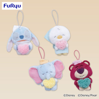 【プライズ情報】ディズニー＆ピクサーキャラクター　ねむぐるみ おやすみパジャママスコット