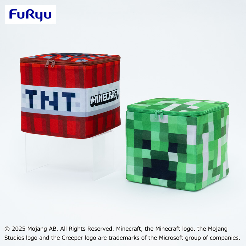 【プライズ情報】マインクラフト　収納BOX：クリーパー：TNT