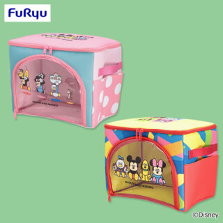 【プライズ情報】ミッキー＆フレンズ　松本セイジ描きおろし クリア収納ケース