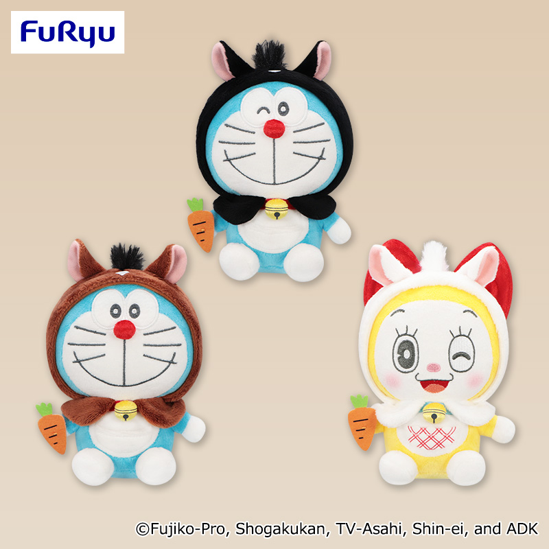 【プライズ情報】ドラえもん　午年ぬいぐるみ
