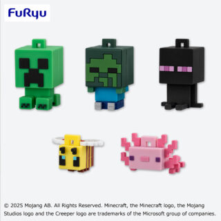 【プライズ情報】マインクラフト　ラバぷちフィギュア