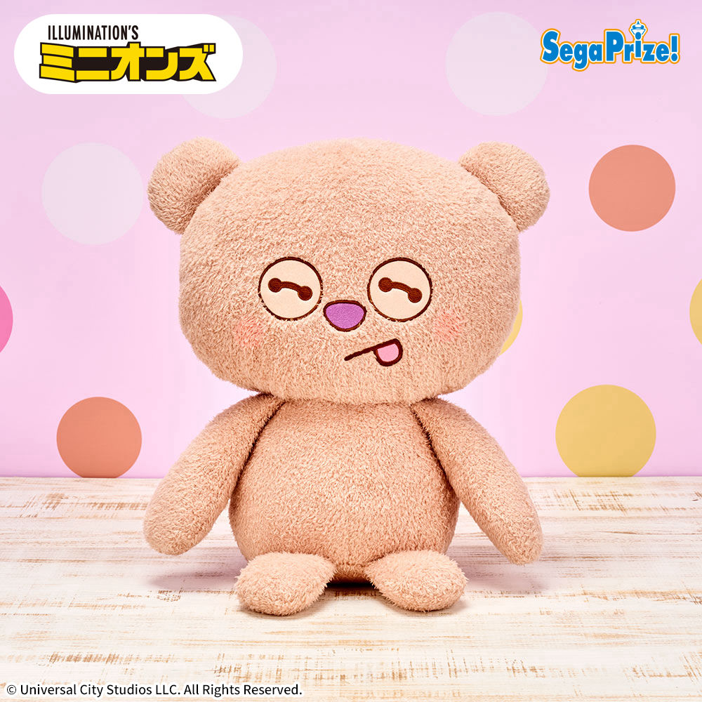 【プライズ情報】ミニオン　赤いほっぺ　スーパーラージぬいぐるみ“ティム”