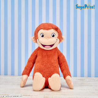 【プライズ情報】おさるのジョージ　スーパーラージぬいぐるみ　にっこり