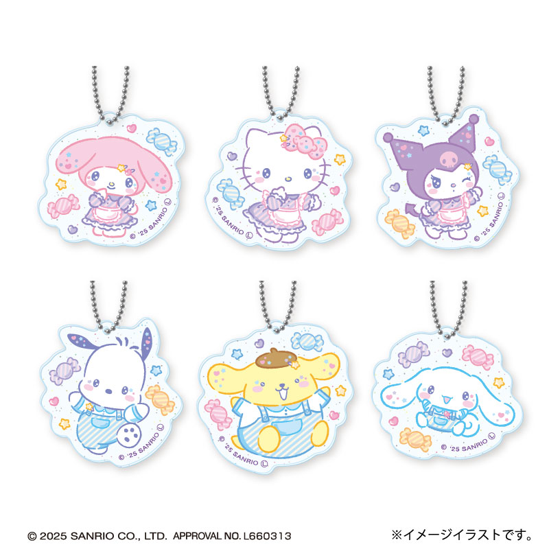【プライズ情報】サンリオキャラクターズ キャンディスウィートポップミニアクリルキーホルダー
