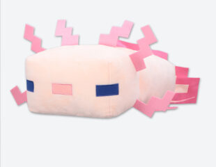 【プライズ情報】マインクラフト　ウーパールーパー超BIGぬいぐるみ