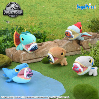 【プライズ情報】ジュラシック・ワールド　マスコット　ロゴかみつきVer.