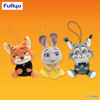 【プライズ情報】ズートピア2　こてっとぺったんマスコット～ドレッシー～