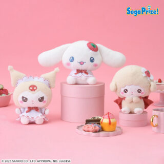 【プライズ情報】ゆるかわ　サンリオキャラクターズ　ぬいぐるみ　ショートケーキ
