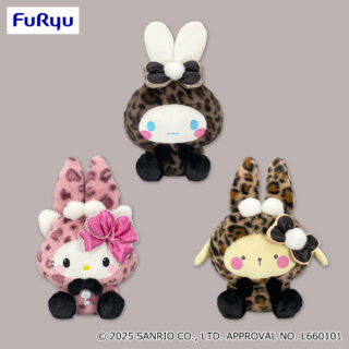 【プライズ情報】サンリオキャラクターズ　ギャルらび$2661BIGぬいぐるみ～チャーミーキティ・シナモロール・ポムポムプリン～