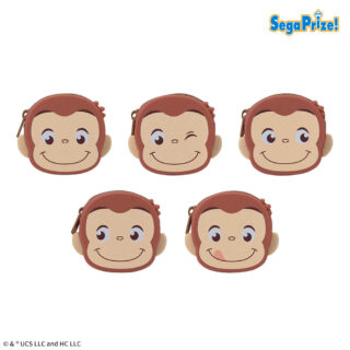 【プライズ情報】おさるのジョージ　ぽってりシリコンミニポーチ