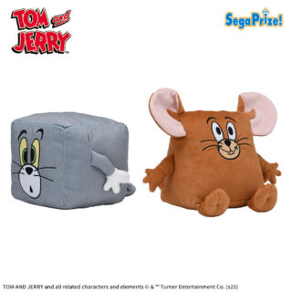 【プライズ情報】トムとジェリー　Lぬいぐるみ　ファニーアートVer.