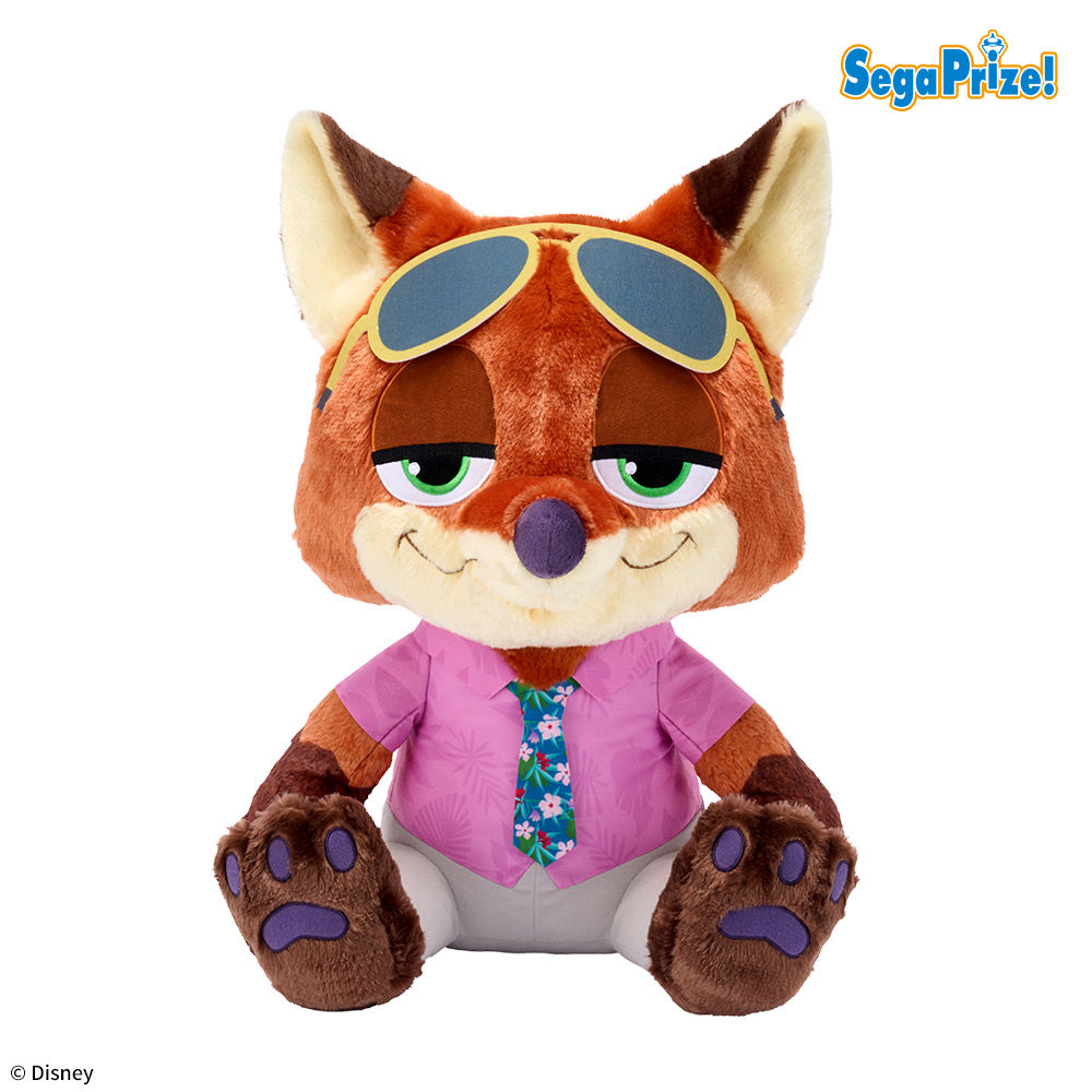 【プライズ情報】ズートピア２　スーパーラージぬいぐるみ　“ニック・ワイルド”
