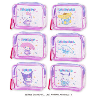 【プライズ情報】サンリオキャラクターズ キャンディスウィートポップクリアポーチ