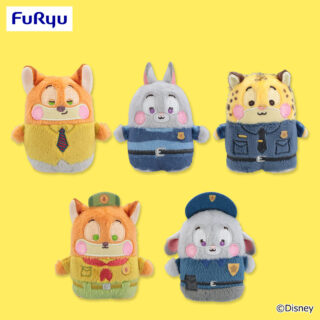 【プライズ情報】ズートピア　ならべてどーみぃふれんず マスコット！