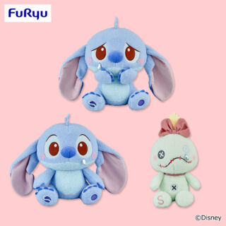 【プライズ情報】ディズニー スティッチ　ミルキーボア くすんBIGぬいぐるみ