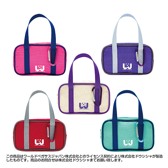 【プライズ情報】【数社限定】ワールドペガサス 新ワッペ ミニポーチ