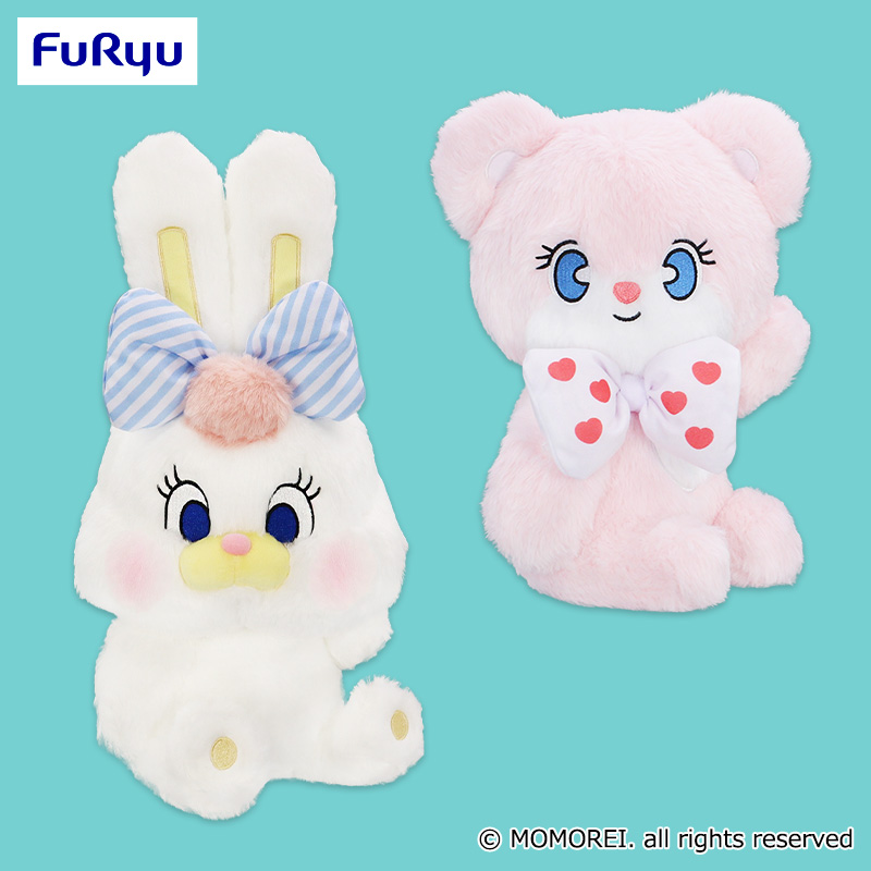 【プライズ情報】MOMOREI　ふわふわおすわりBIGぬいぐるみ