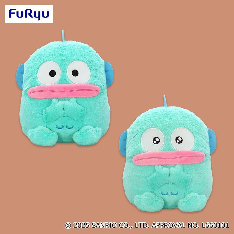 【プライズ情報】ハンギョドン　まるまるおすわり超BIGぬいぐるみ