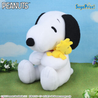 【プライズ情報】SNOOPY™　LLぬいぐるみ　なかよしハグ