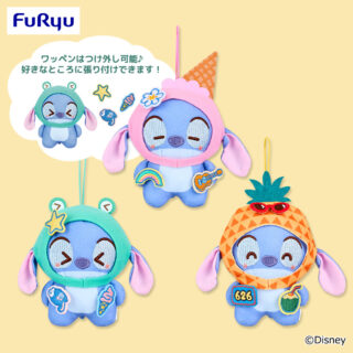 【プライズ情報】ディズニー スティッチ　P-PATCH！ おおきなかぶりものマスコット