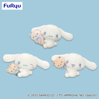 【プライズ情報】シナモロール　おかしといっしょぬいぐるみ