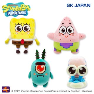 【プライズ情報】スポンジ・ボブデフォルメぬいぐるみ