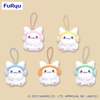 【プライズ情報】はなまるおばけ　もふもふイヤーマフマスコット