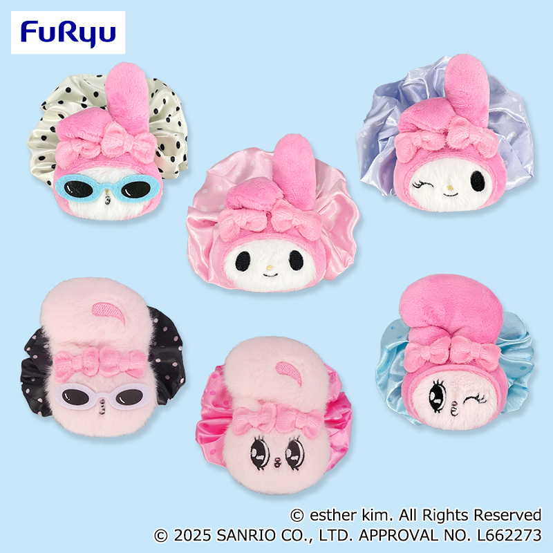 【プライズ情報】エスターバニー×マイメロディ　ぴょこきゅんシュシュ