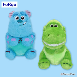 【プライズ情報】ピクサーキャラクター　ぽってりおすわり 超BIGぬいぐるみ
