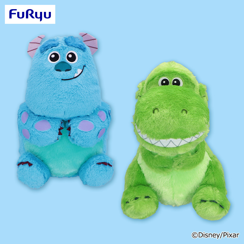 【プライズ情報】ピクサーキャラクター　ぽってりおすわり 超BIGぬいぐるみ