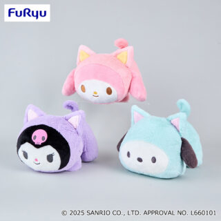 【プライズ情報】サンリオキャラクターズ　にゃんぐるみBIGぬいぐるみ～クロミ・マイメロディ・ポチャッコ～