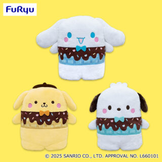 【プライズ情報】サンリオキャラクターズ　ならべてどーみぃふれんず おおきい！ぬいぐるみ～DECOチョコVer～