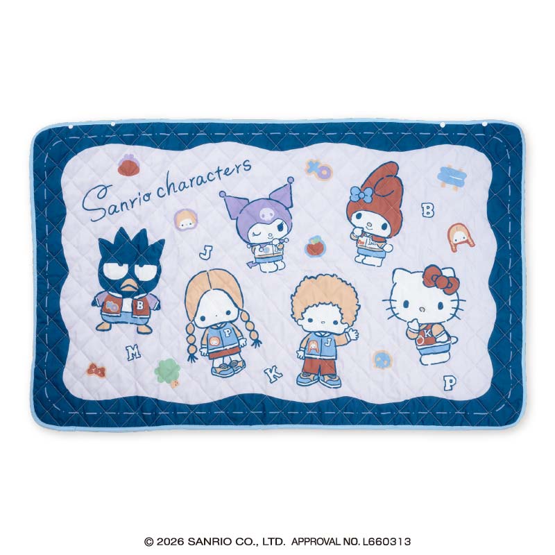 【プライズ情報】サンリオキャラクターズ グレイッシュハングアウトもこもこブランケット