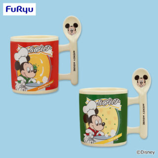 【プライズ情報】ミッキーマウス　Pop Pop Supermarket！ スープ缶風マグカップ