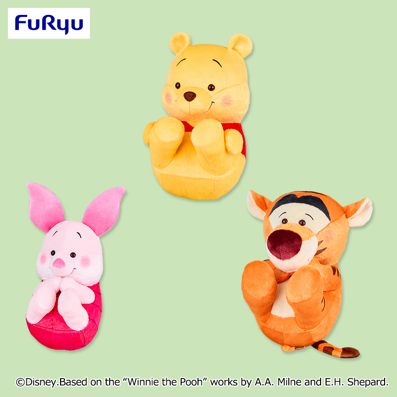 【プライズ情報】くまのプーさん　寝そべりコロコロ BIGぬいぐるみ