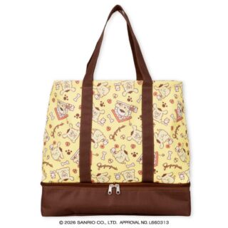 【プライズ情報】ポムポムプリン 保冷ポケット付き2段トートバッグ