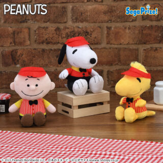 【プライズ情報】SNOOPY™　ぬいぐるみ　～バーガーショップ～